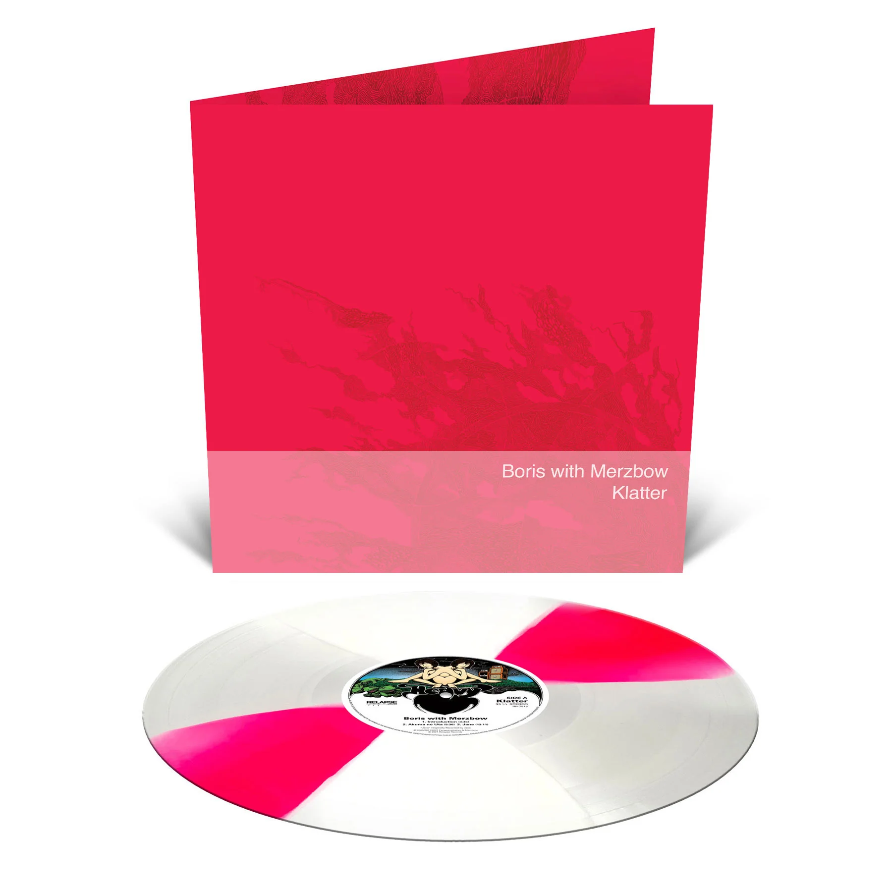 Boris With Merzbow "Klatter" 12" - Image 4