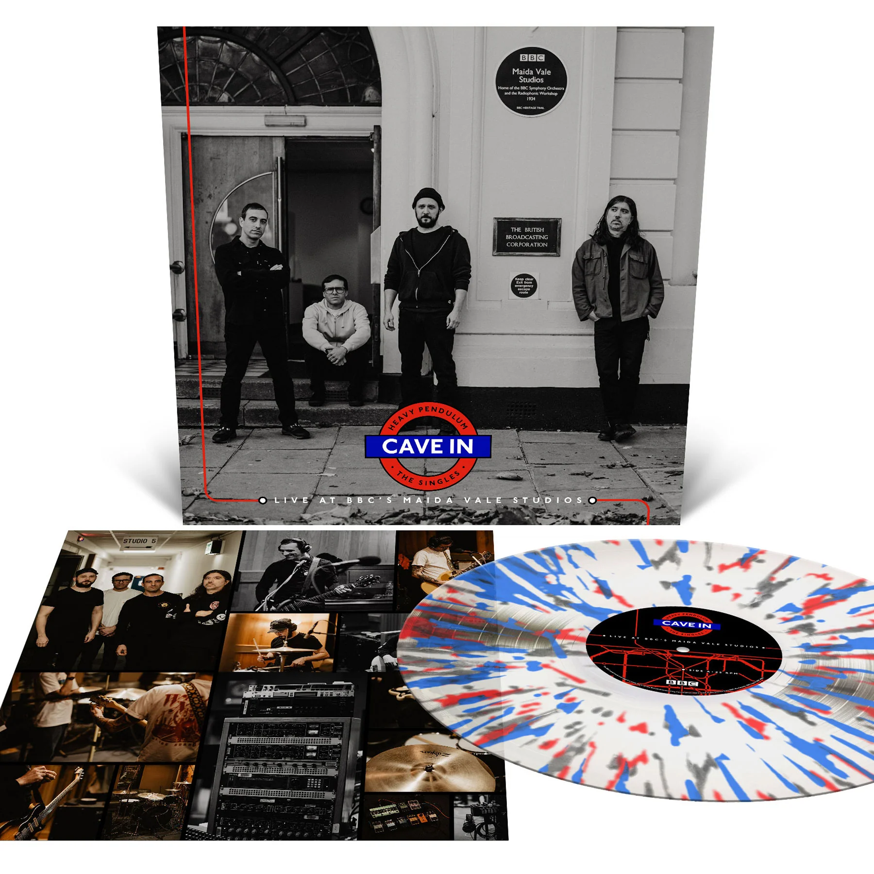 Cave In "Heavy Pendulum: The Singles - Live at BBC's Maida Vale Studios" 12" - Image 3