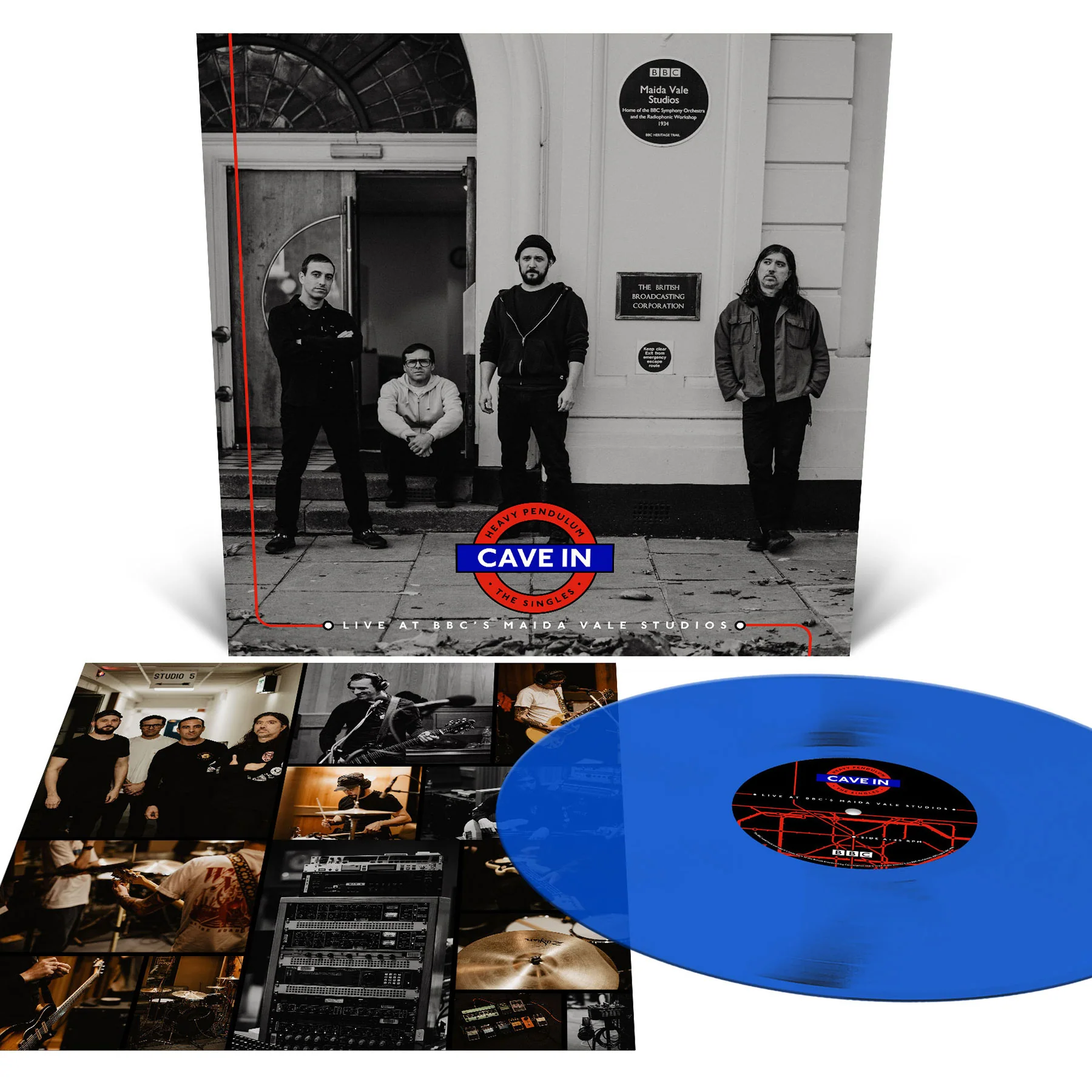 Cave In "Heavy Pendulum: The Singles - Live at BBC's Maida Vale Studios" 12" - Image 4