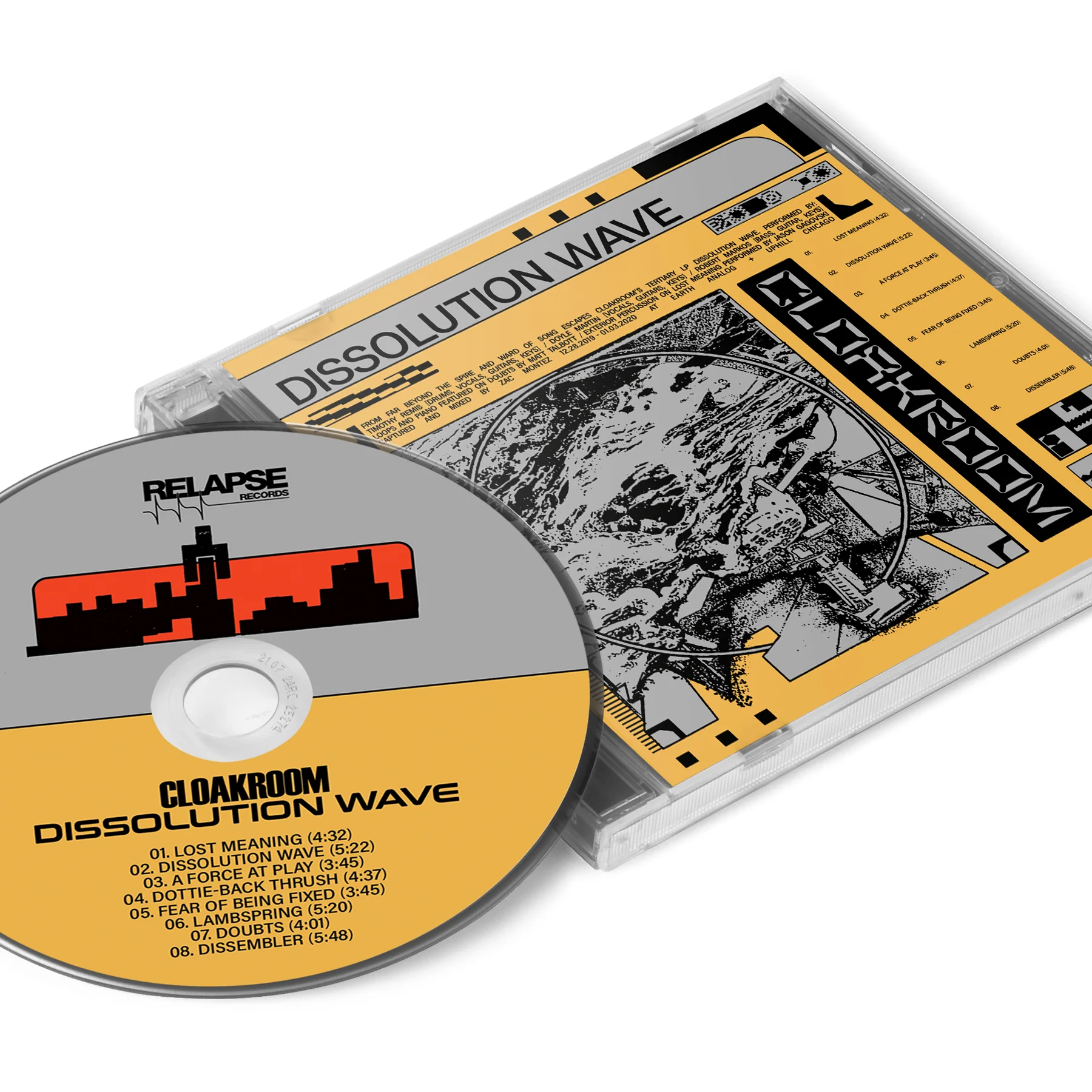 Cloakroom "Dissolution Wave" CD