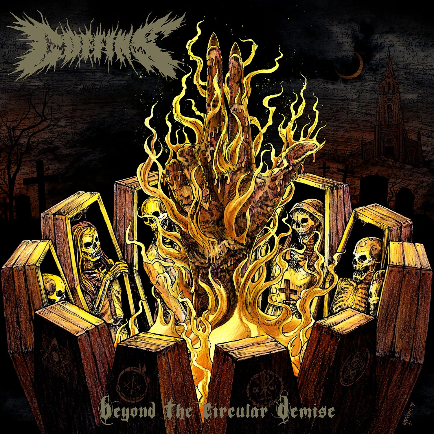 Coffins "Beyond the Circular Demise" CD - Image 2