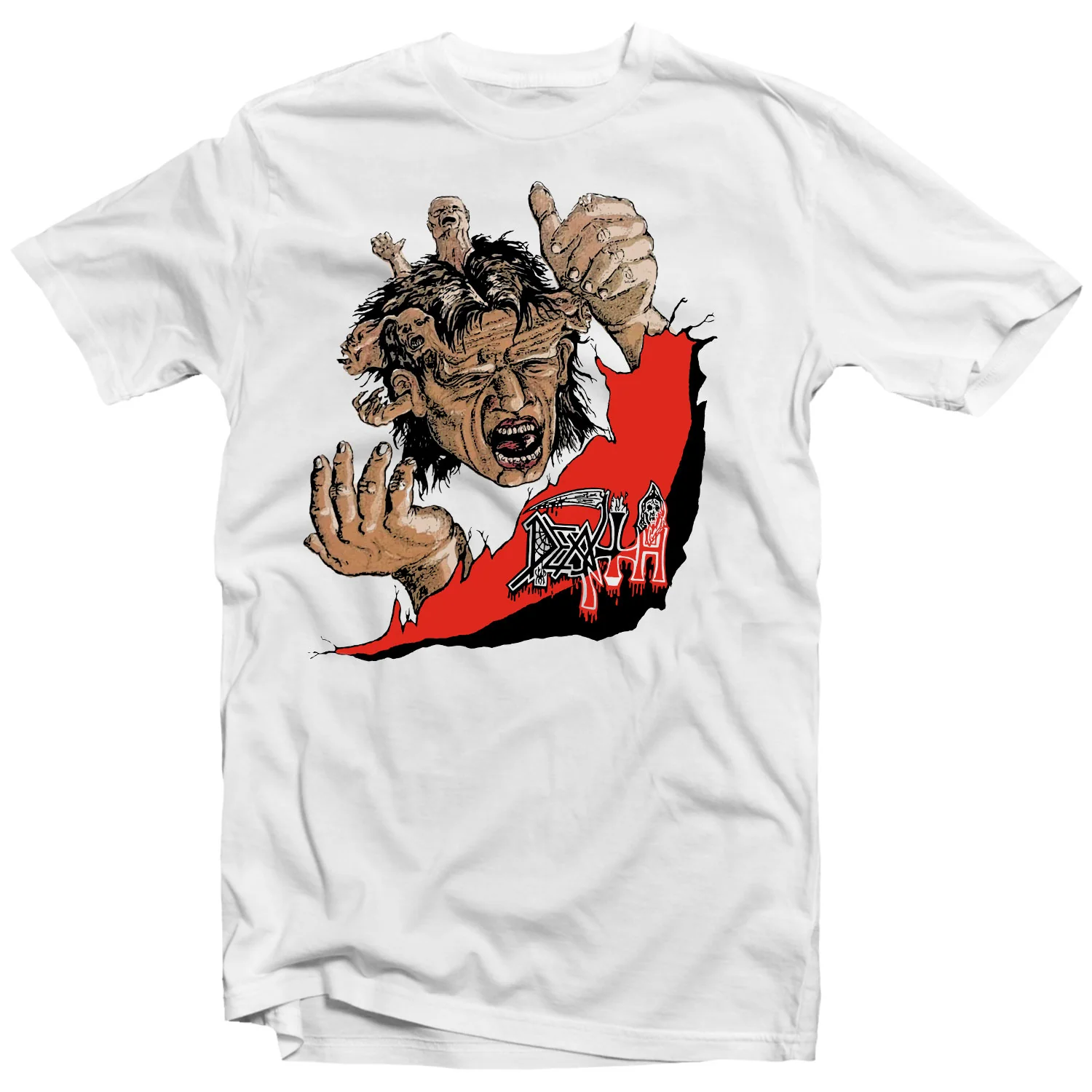 Death "Denial Of Life" T-Shirt - Image 2