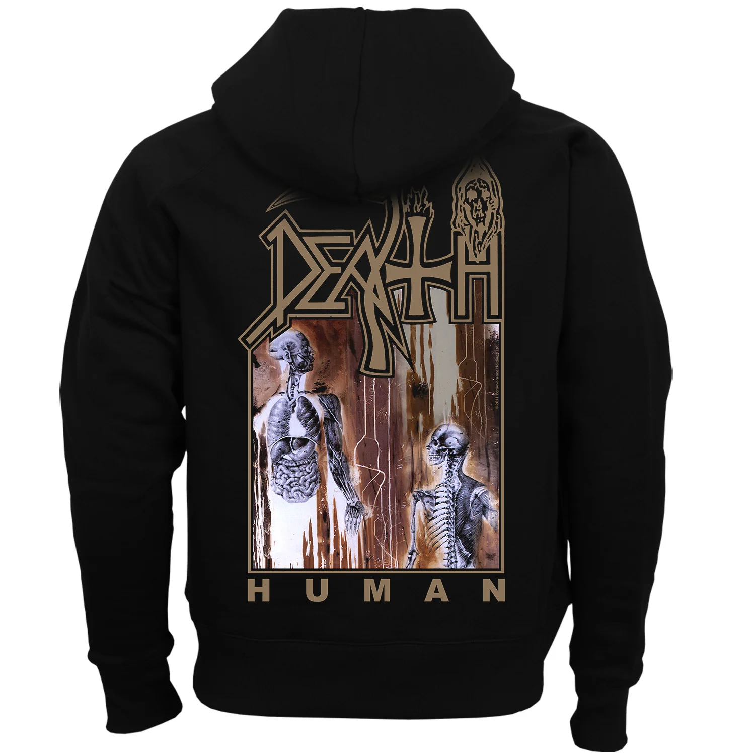 Death "Human" Zip Hoodie - Image 3
