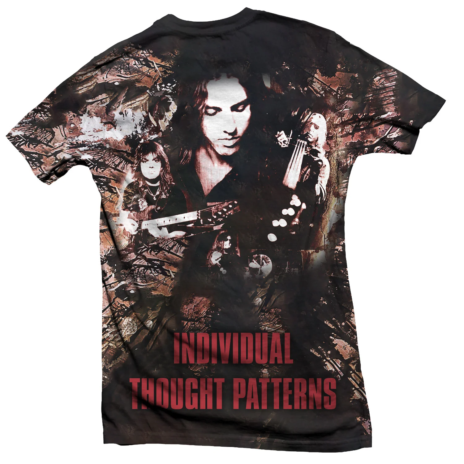 Death "Individual Thought Patterns (All Over Print)" T-Shirt - Image 3