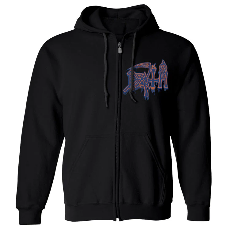 Death "Leprosy" Zip Hoodie - Image 2