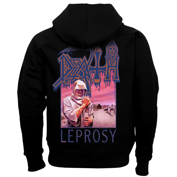 Death "Leprosy" Zip Hoodie - Image 3