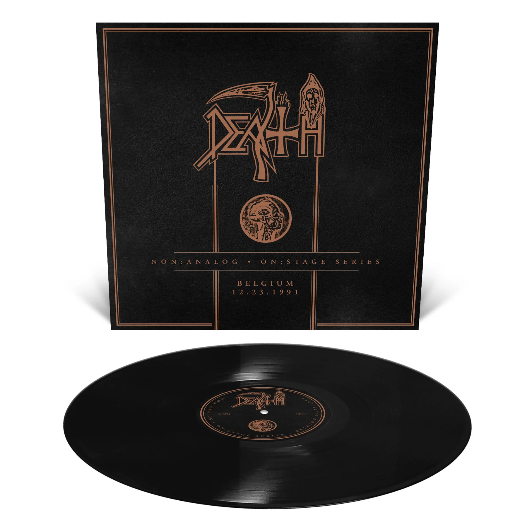 Death "Non:Analog - On:Stage Series - Belgium 12-23-1991" 12" - Image 3
