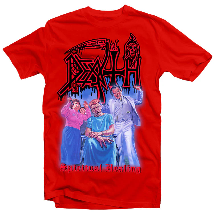 Death "Spiritual Healing (Red)" T-Shirt