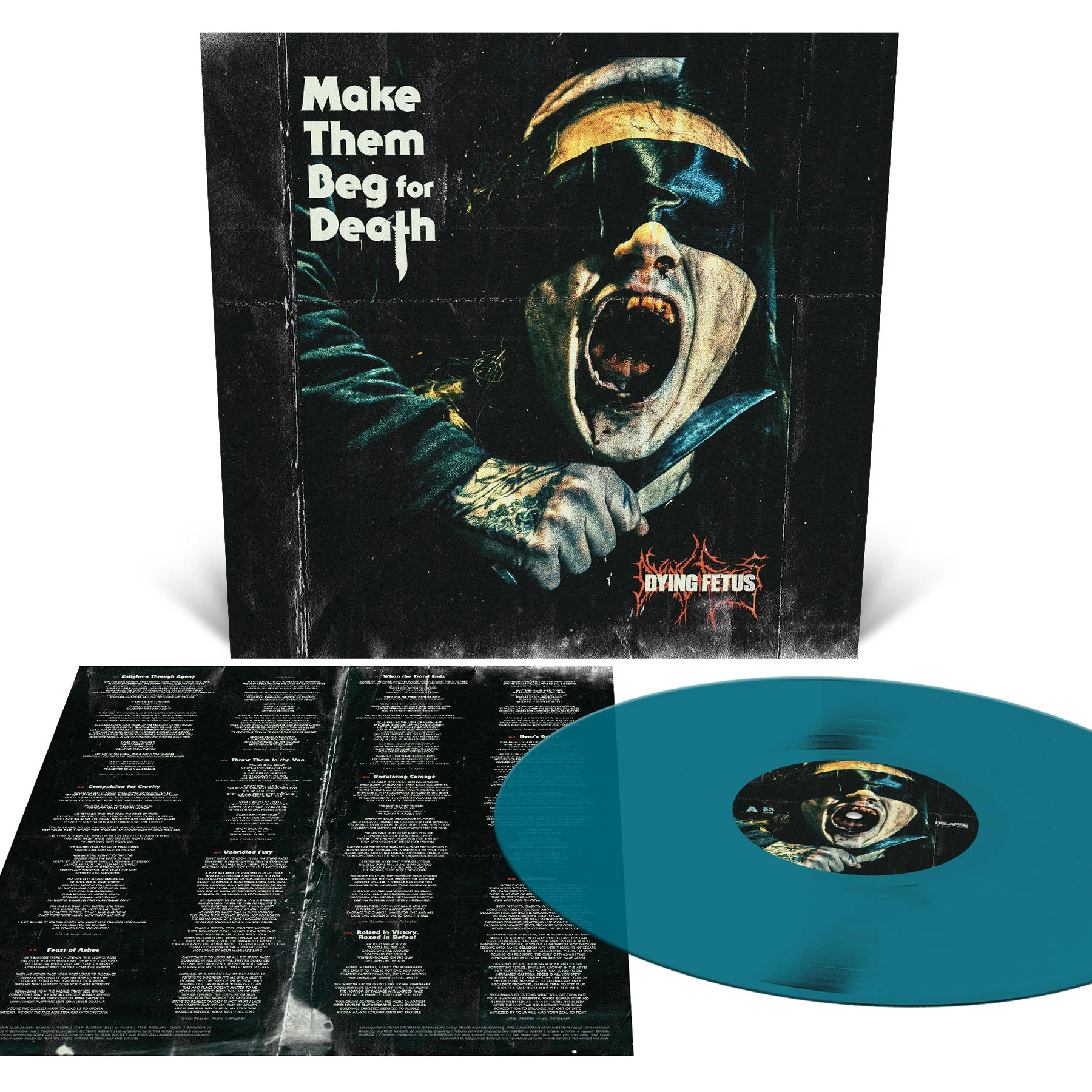 Dying Fetus "Make Them Beg For Death" 12" - Image 3