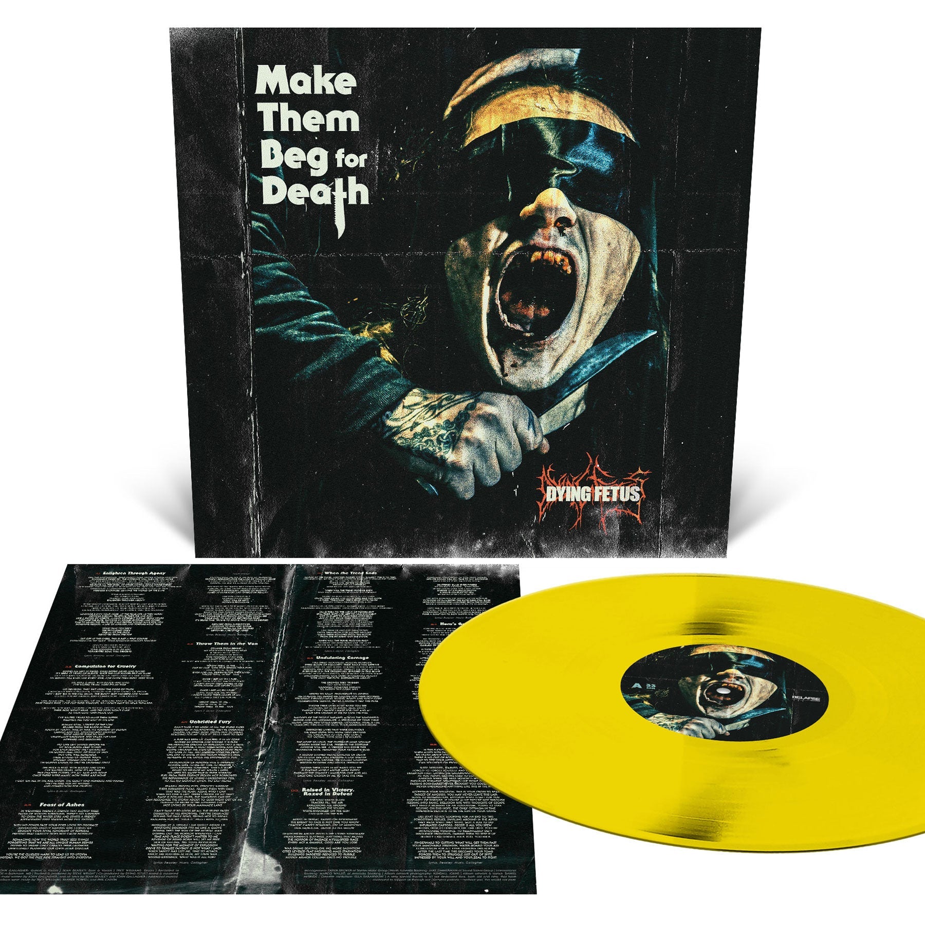 Dying Fetus "Make Them Beg For Death" 12" - Image 5