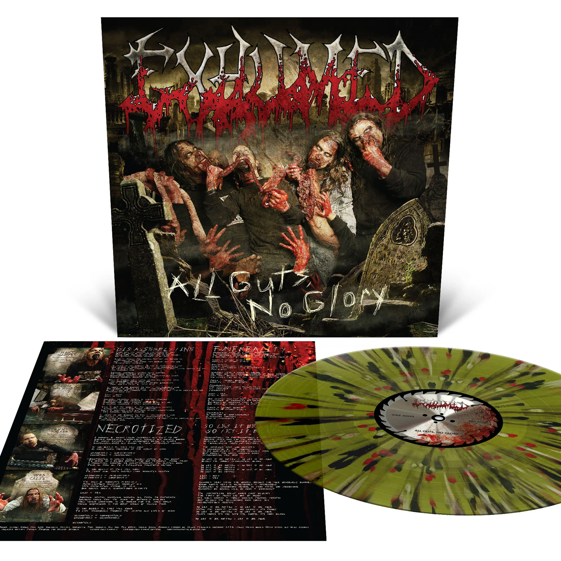 Exhumed "All Guts, No Glory" 12" - Image 3
