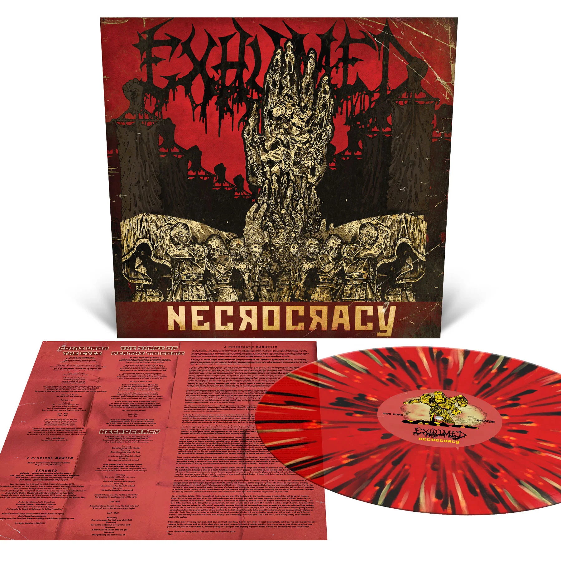 Exhumed "Necrocracy" 12" - Image 3