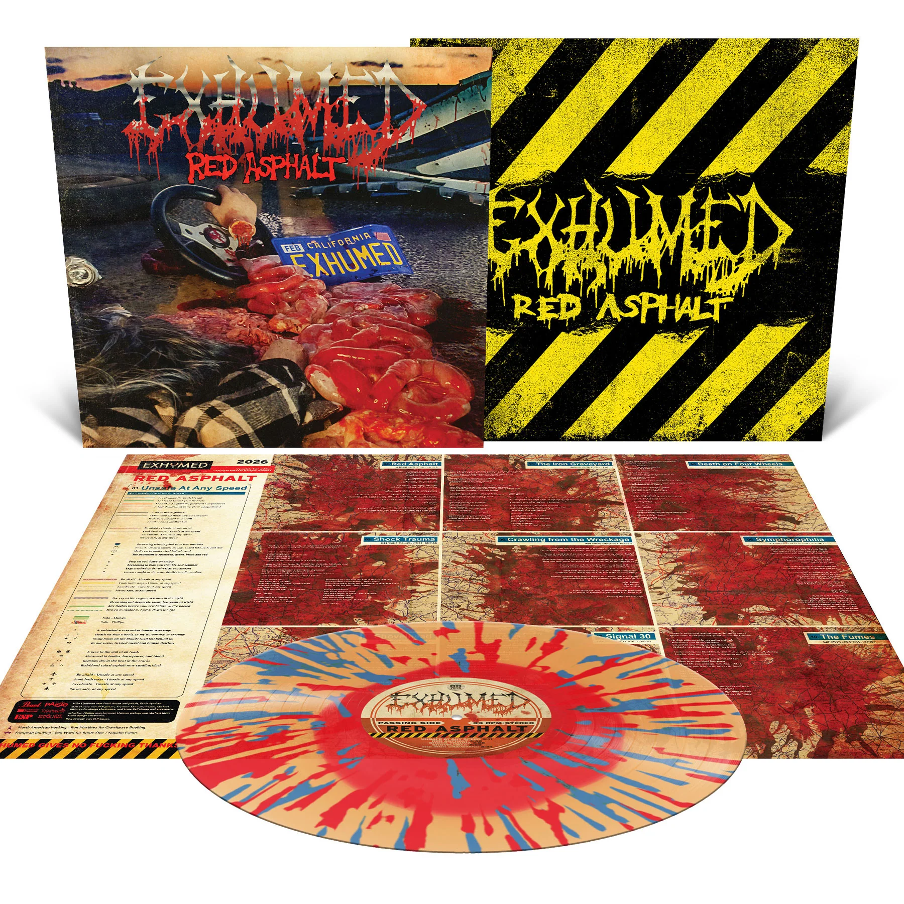 Exhumed "Red Asphalt" 12"