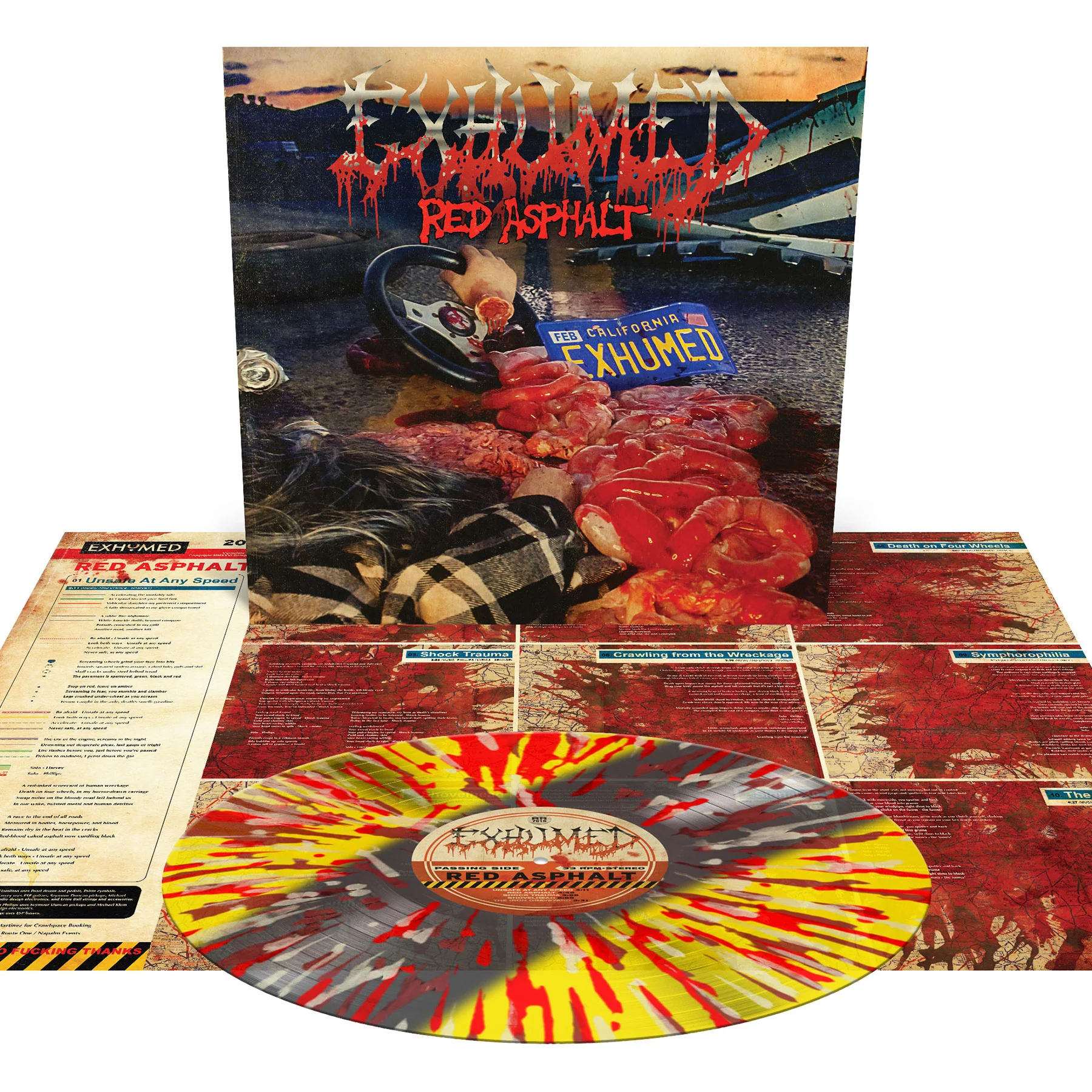 Exhumed "Red Asphalt" 12" - Image 4