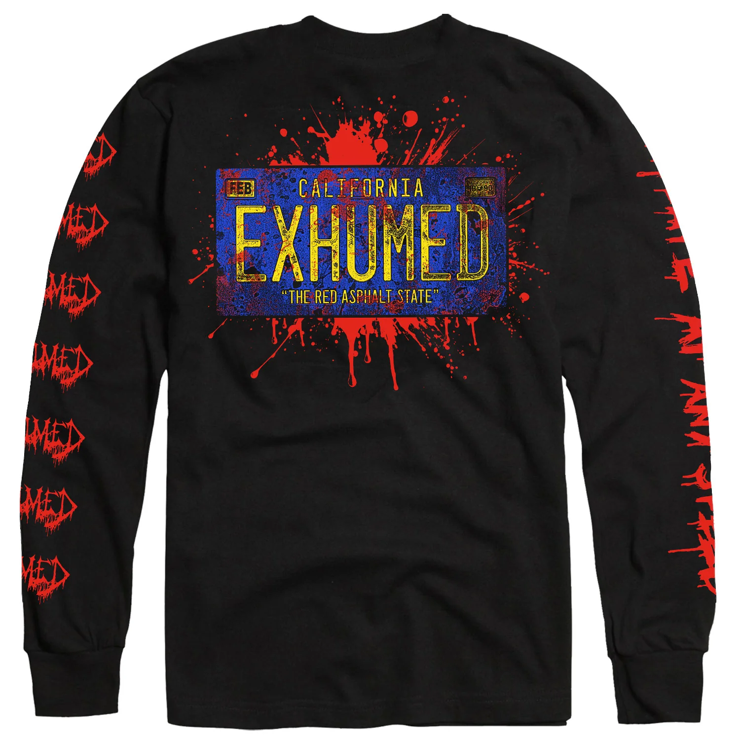 Exhumed "Red Asphalt" Longsleeve - Image 3