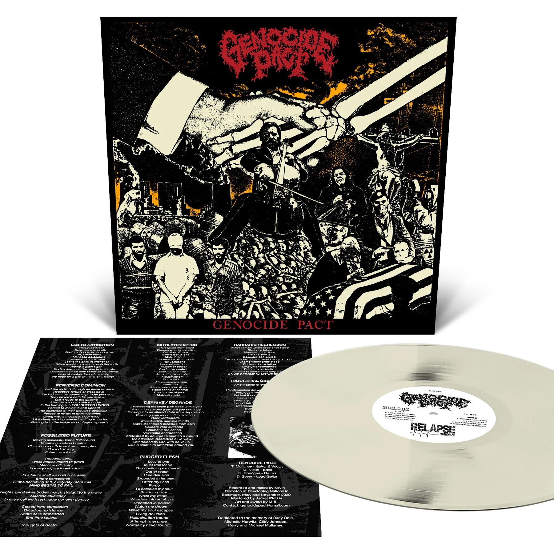 Genocide Pact "Genocide Pact" 12"