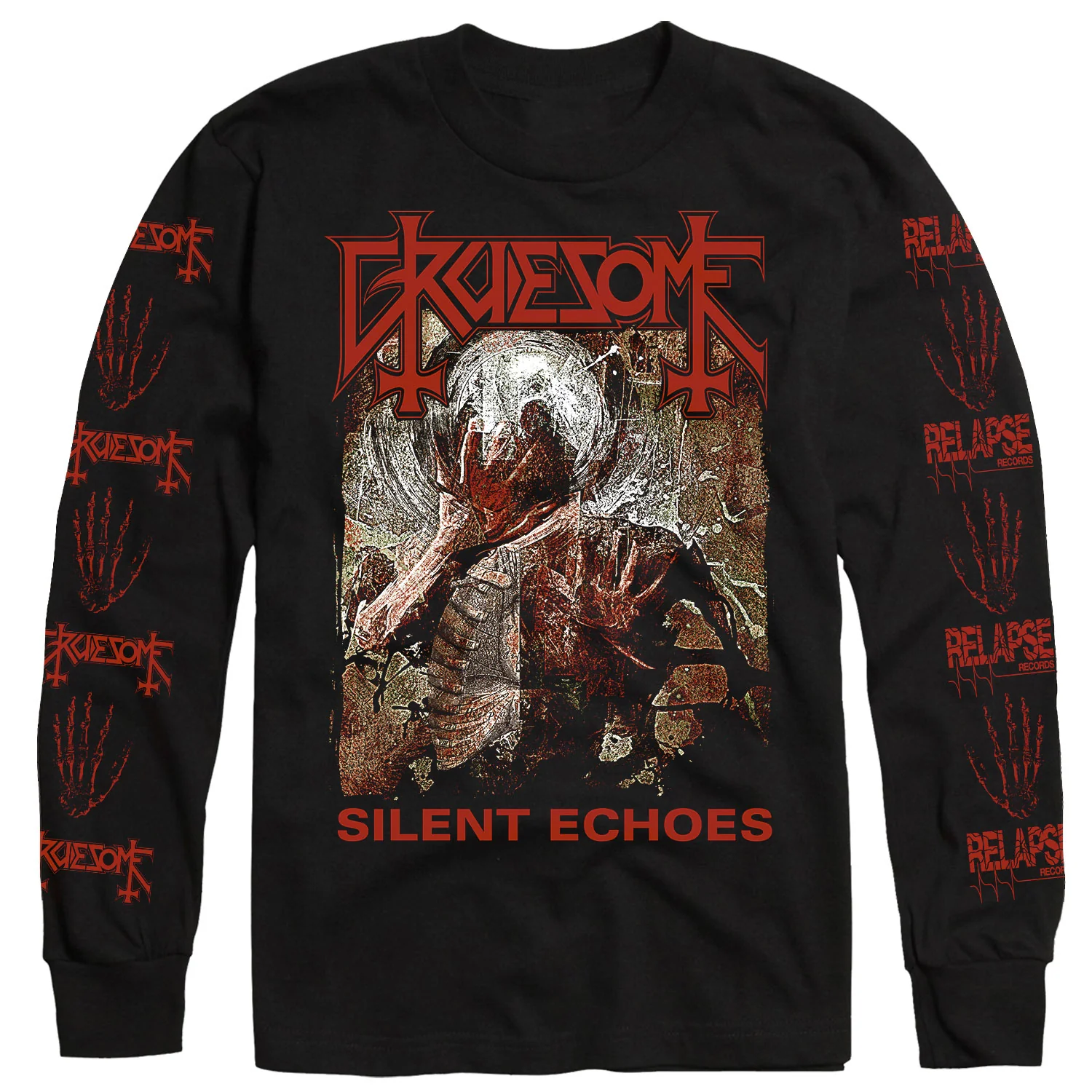 Gruesome "Silent Echoes" Longsleeve - Image 4