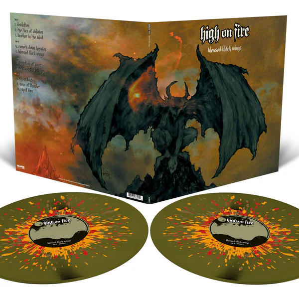 High on Fire "Blessed Black Wings" 2x12" - Image 3