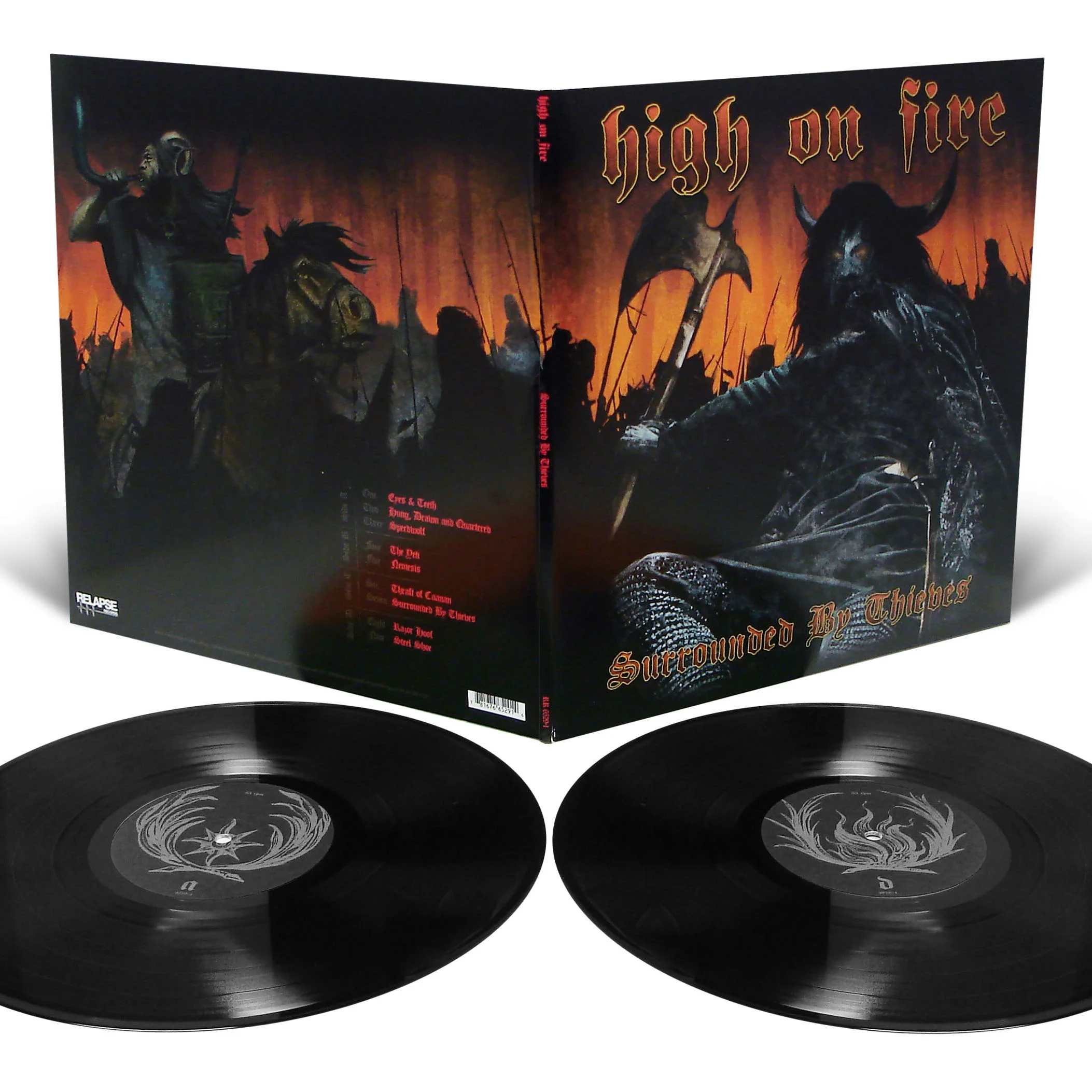 High on Fire "Surrounded By Thieves" 2x12" - Image 3