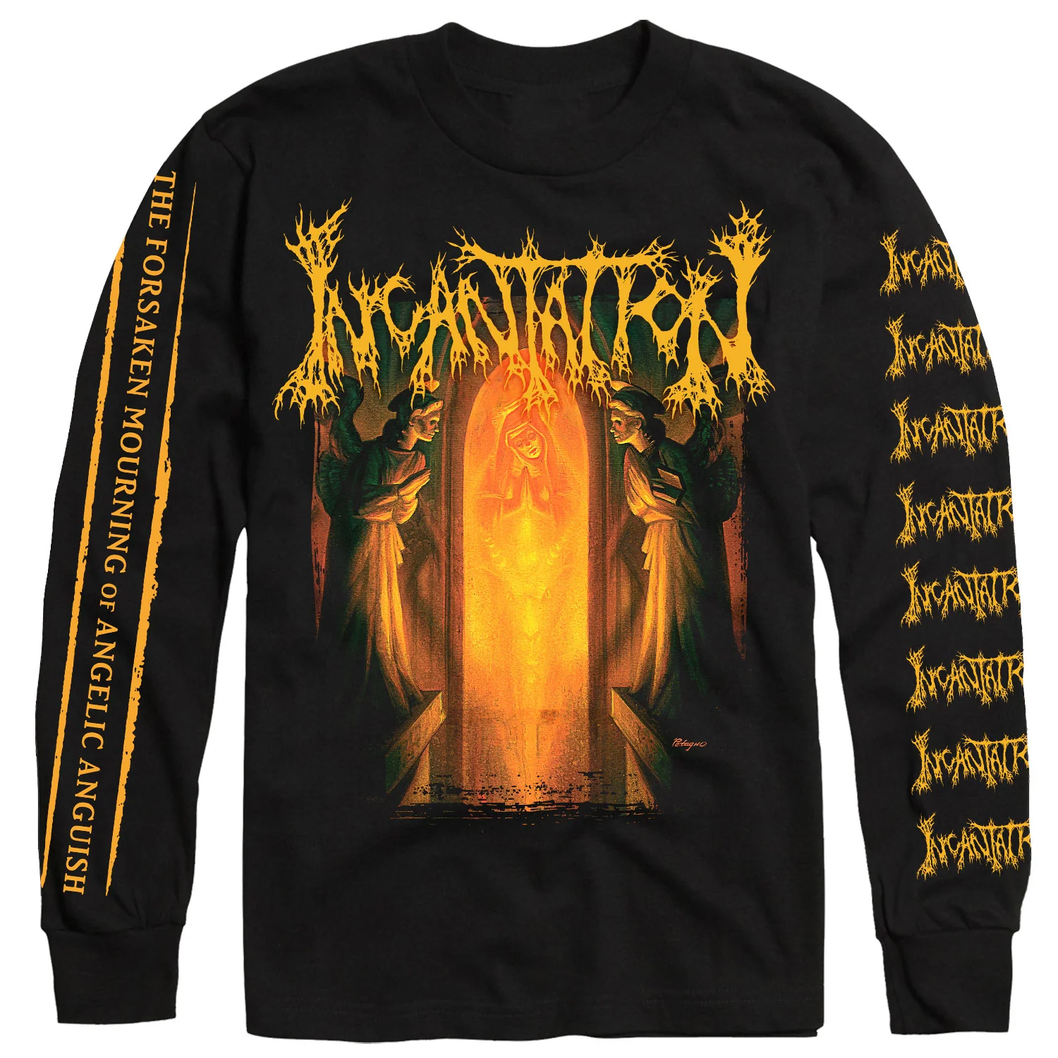 Incantation "The Forsaken Mourning Of Angelic Anguish" Longsleeve - Image 2