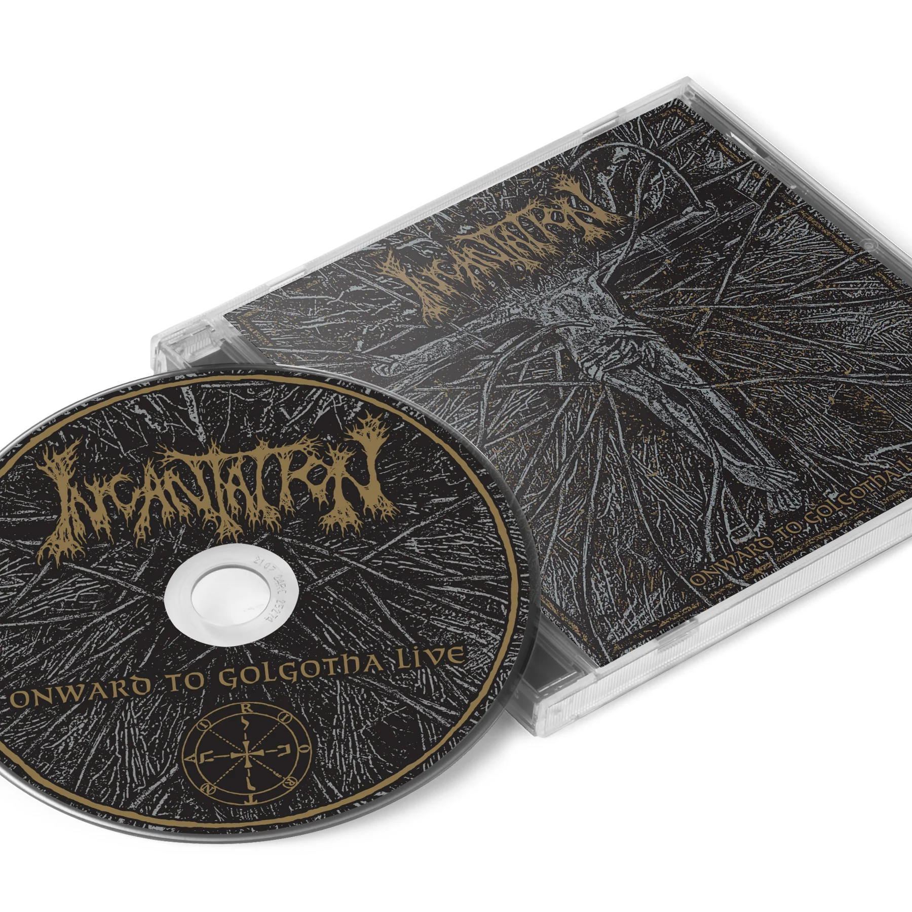 Incantation "Onward To Golgotha Live" CD
