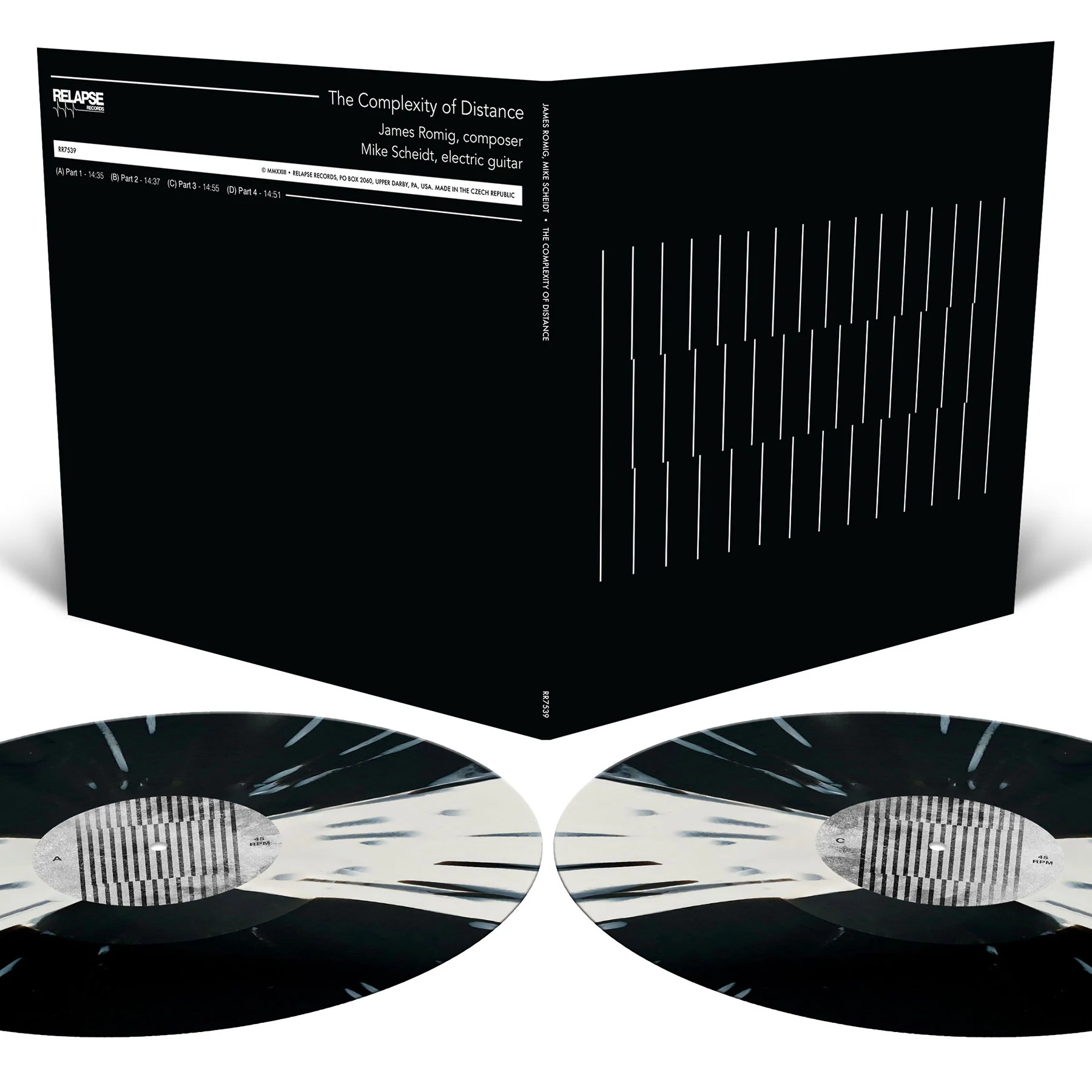James Romig and Mike Scheidt "The Complexity of Distance" 2x12"