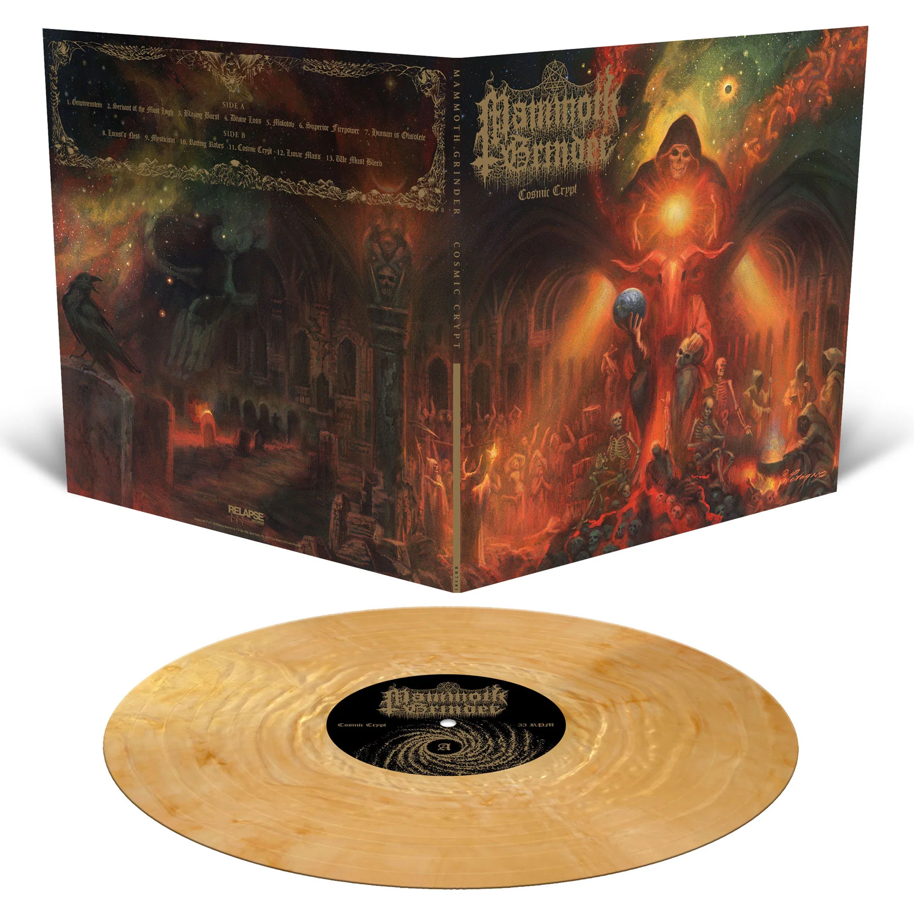 Mammoth Grinder "Cosmic Crypt" 12"