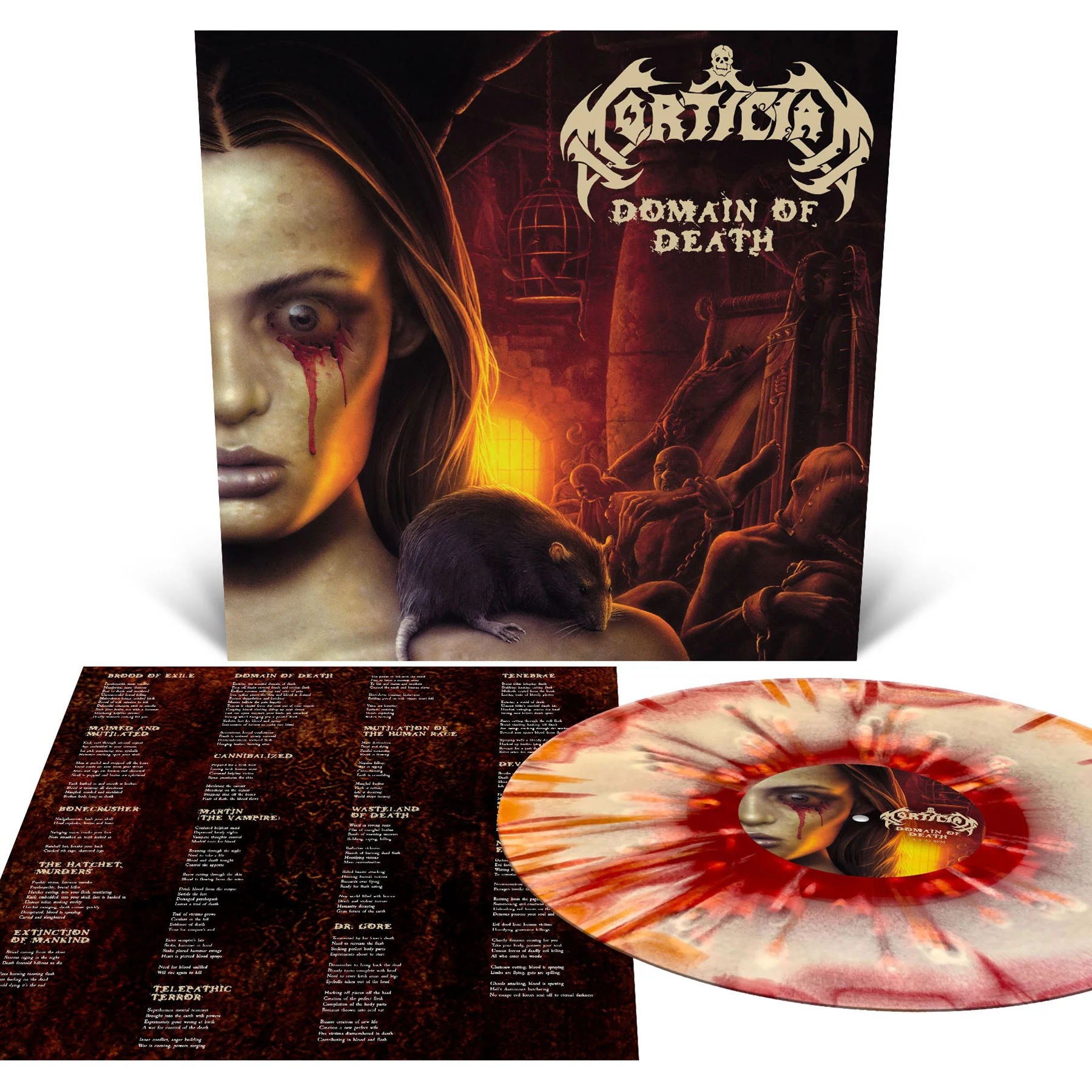 Mortician "Domain Of Death" 12"