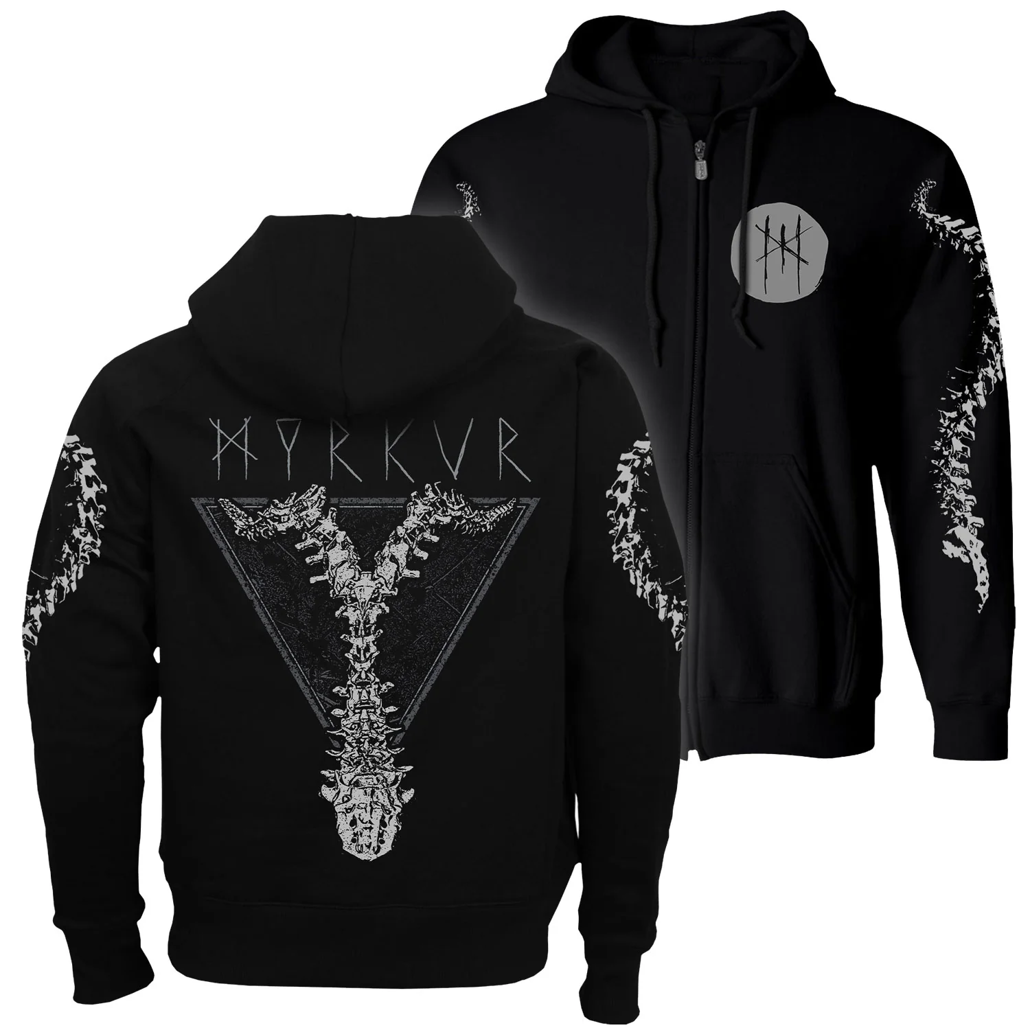 Myrkur "Spine" Zip Hoodie