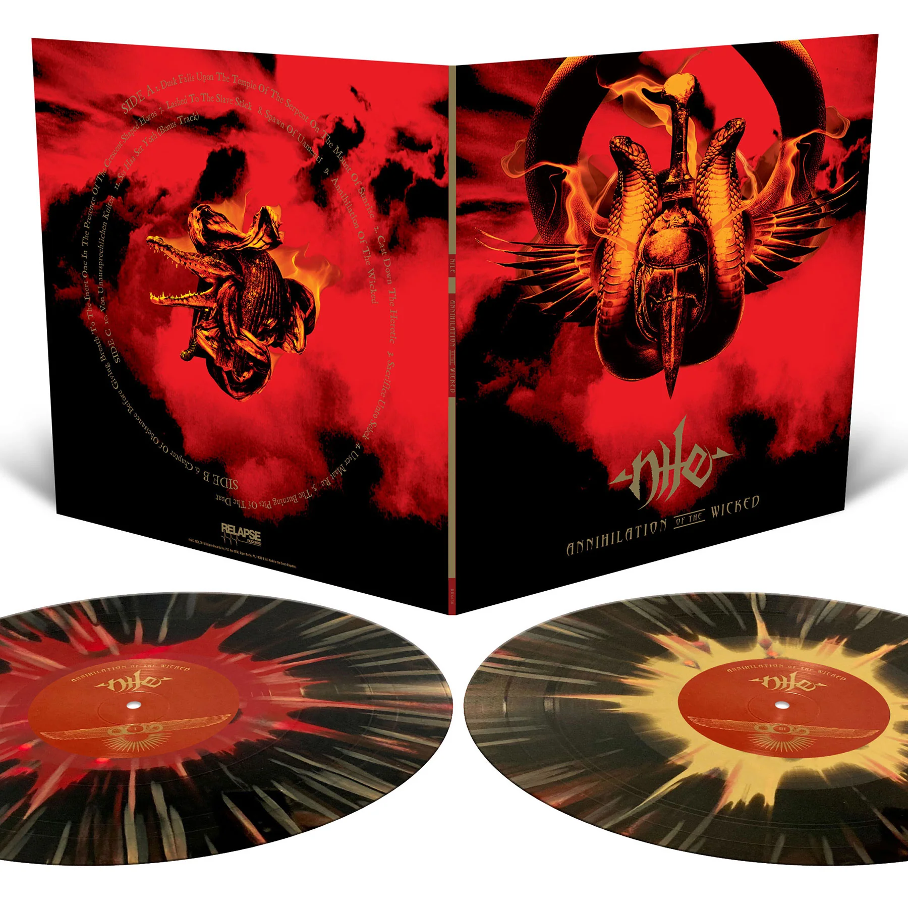 Nile "Annihilation of the Wicked" 2x12" - Image 3