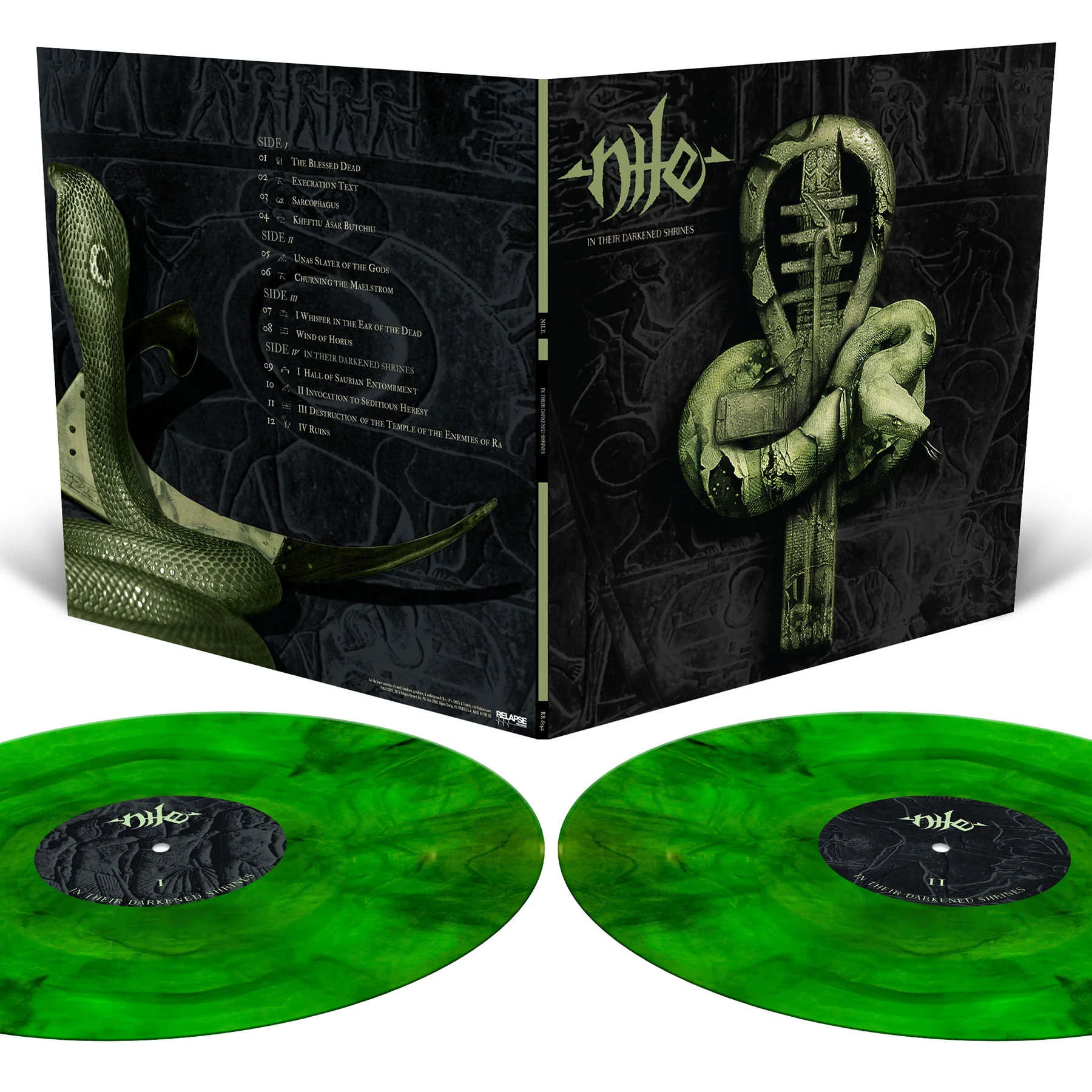 Nile "In Their Darkened Shrines" 2x12" - Image 3