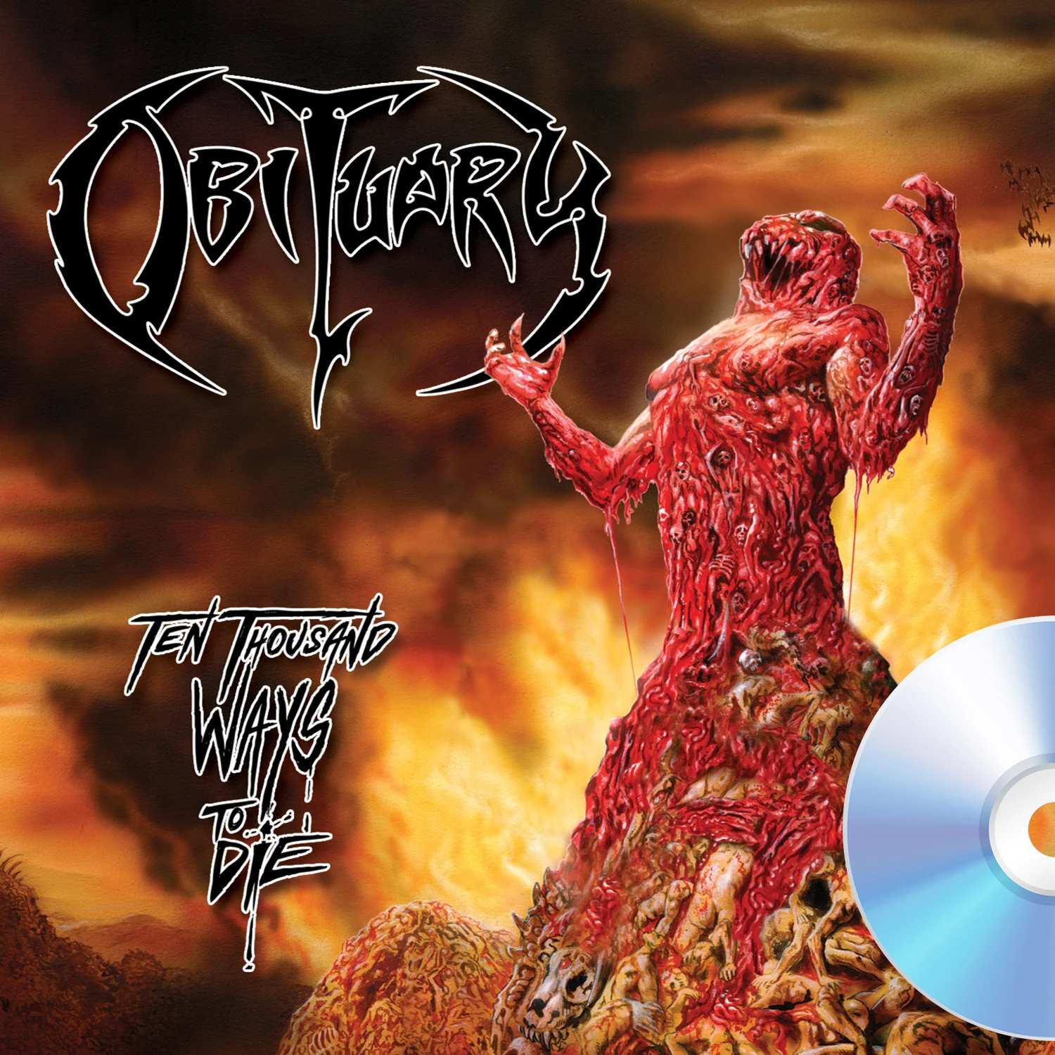 Obituary "Ten Thousand Ways To Die" CD - Image 2