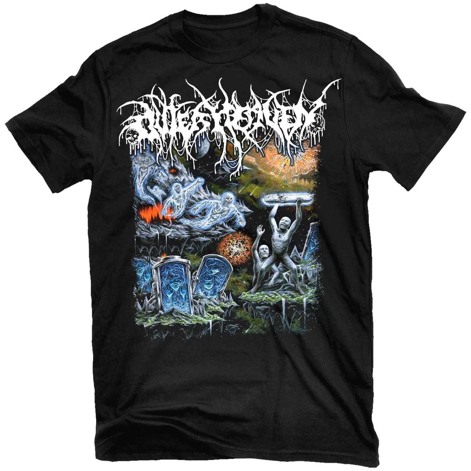 Outer Heaven "Infinite Psychic Depths" T-Shirt - Image 2