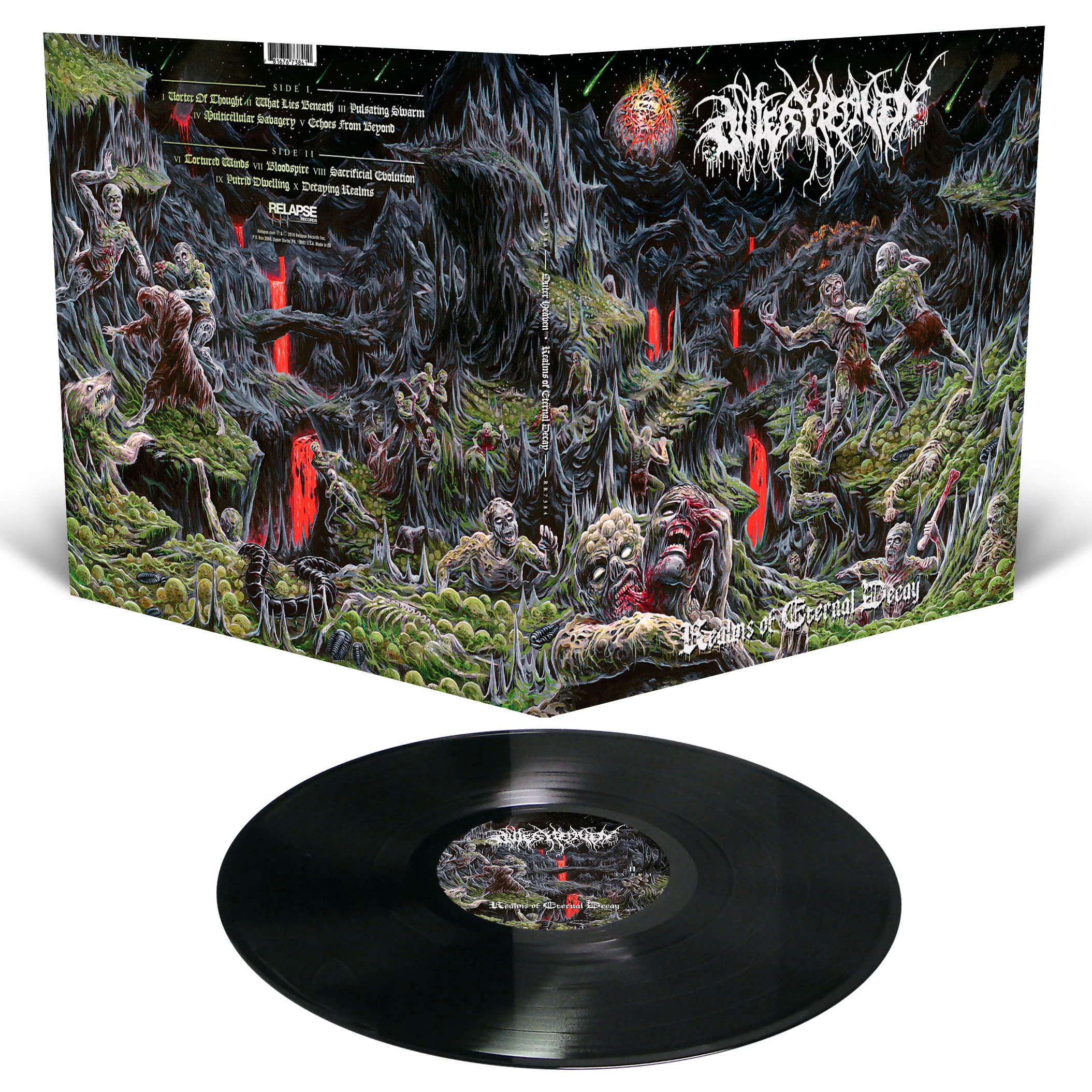 Outer Heaven "Realms Of Eternal Decay" 12" - Image 3