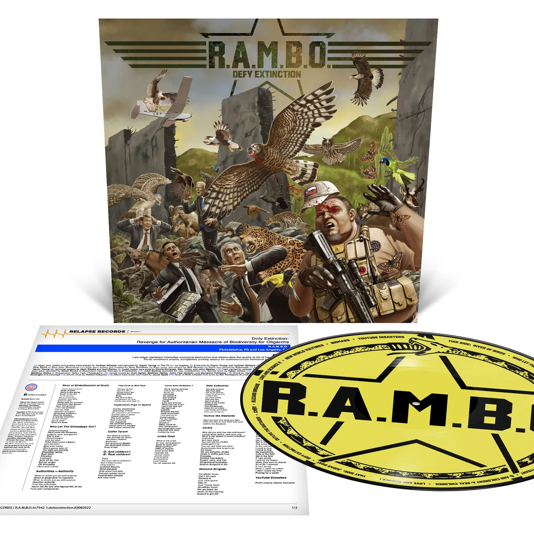 R.A.M.B.O. "Defy Extinction" 12" - Image 4