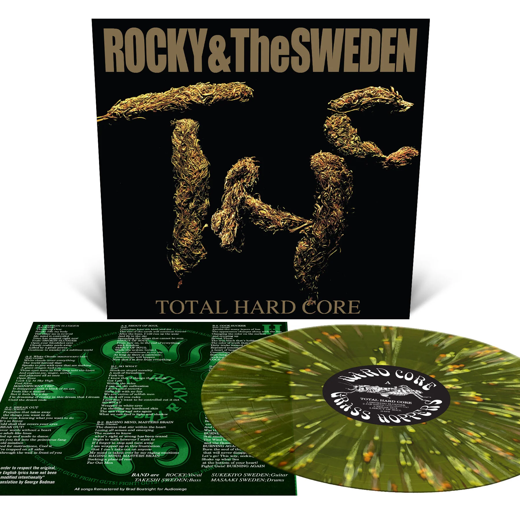Rocky & The Sweden "TOTAL HARD CORE (Reissue)" 12" - Image 3