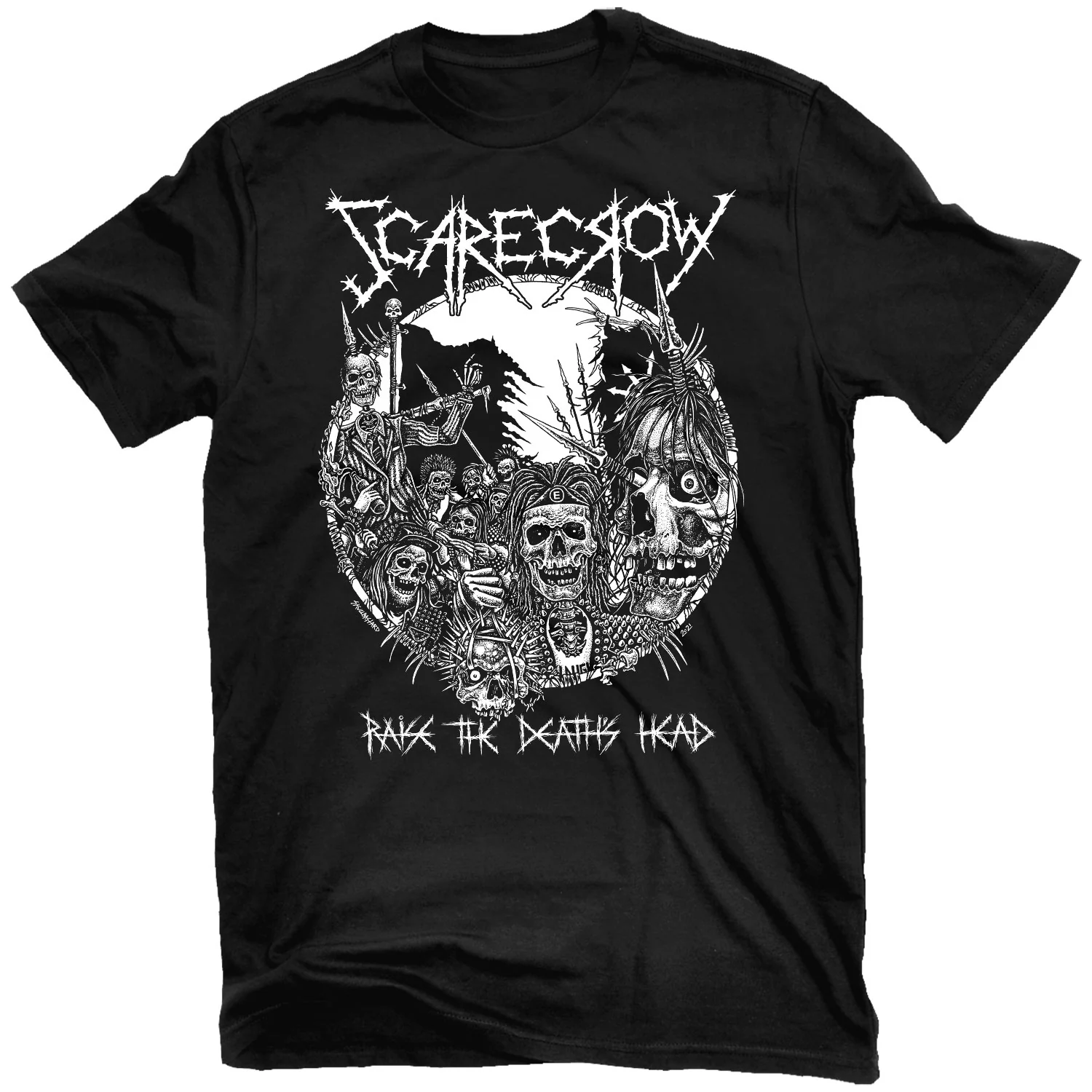 Scarecrow "Raise the Death's Head" T-Shirt