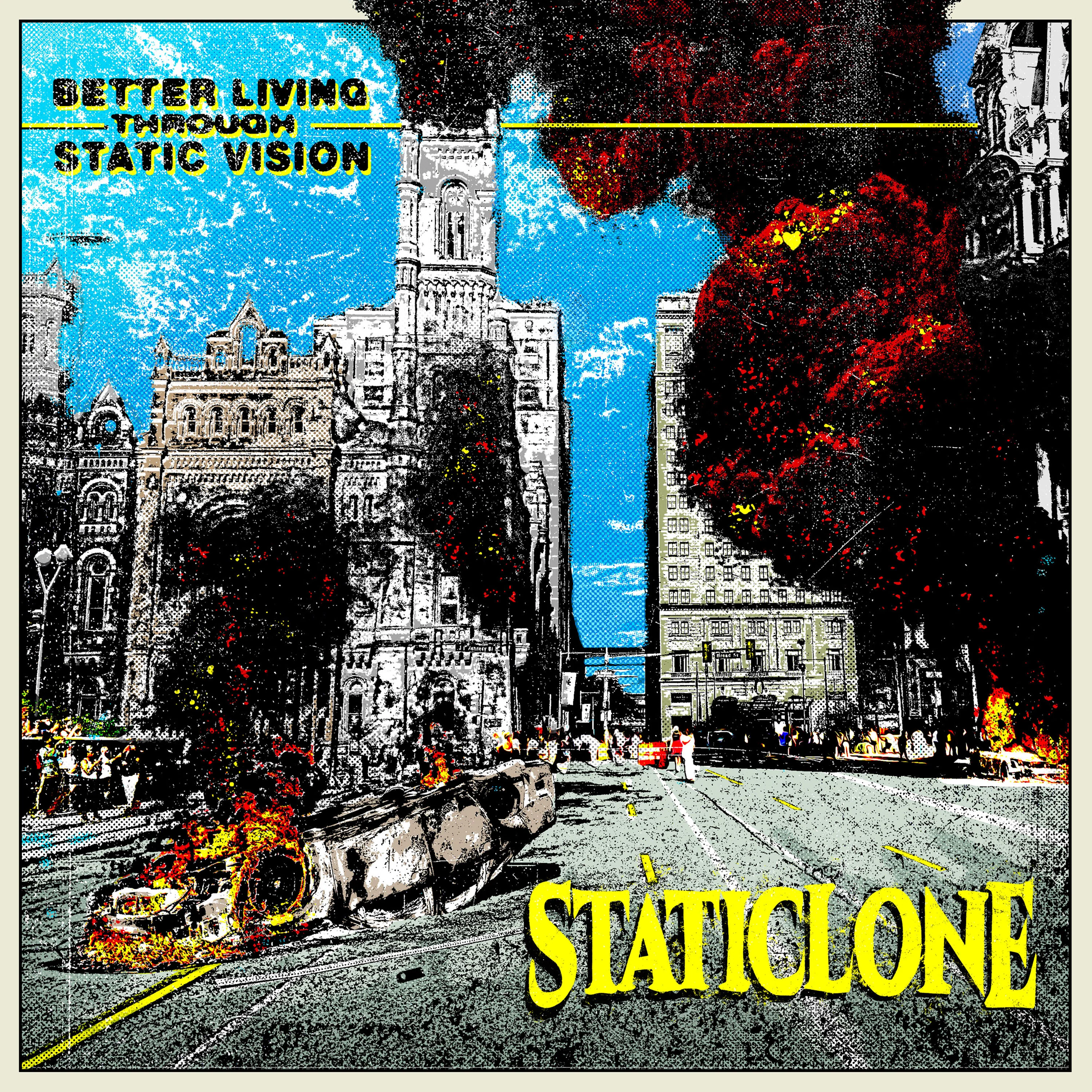 Staticlone "Better Living Through Static Vision" CD - Image 2