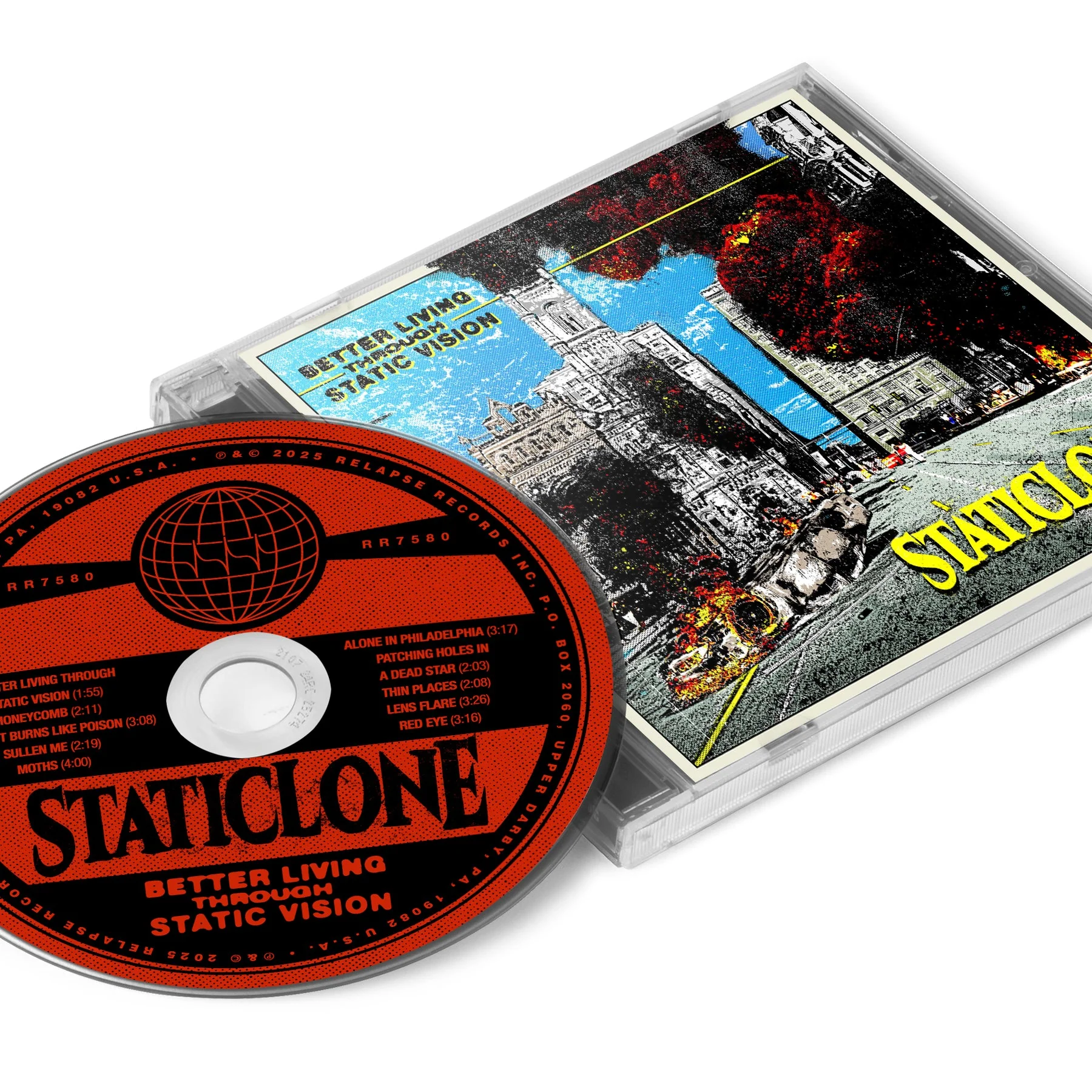 Staticlone "Better Living Through Static Vision" CD - Image 3