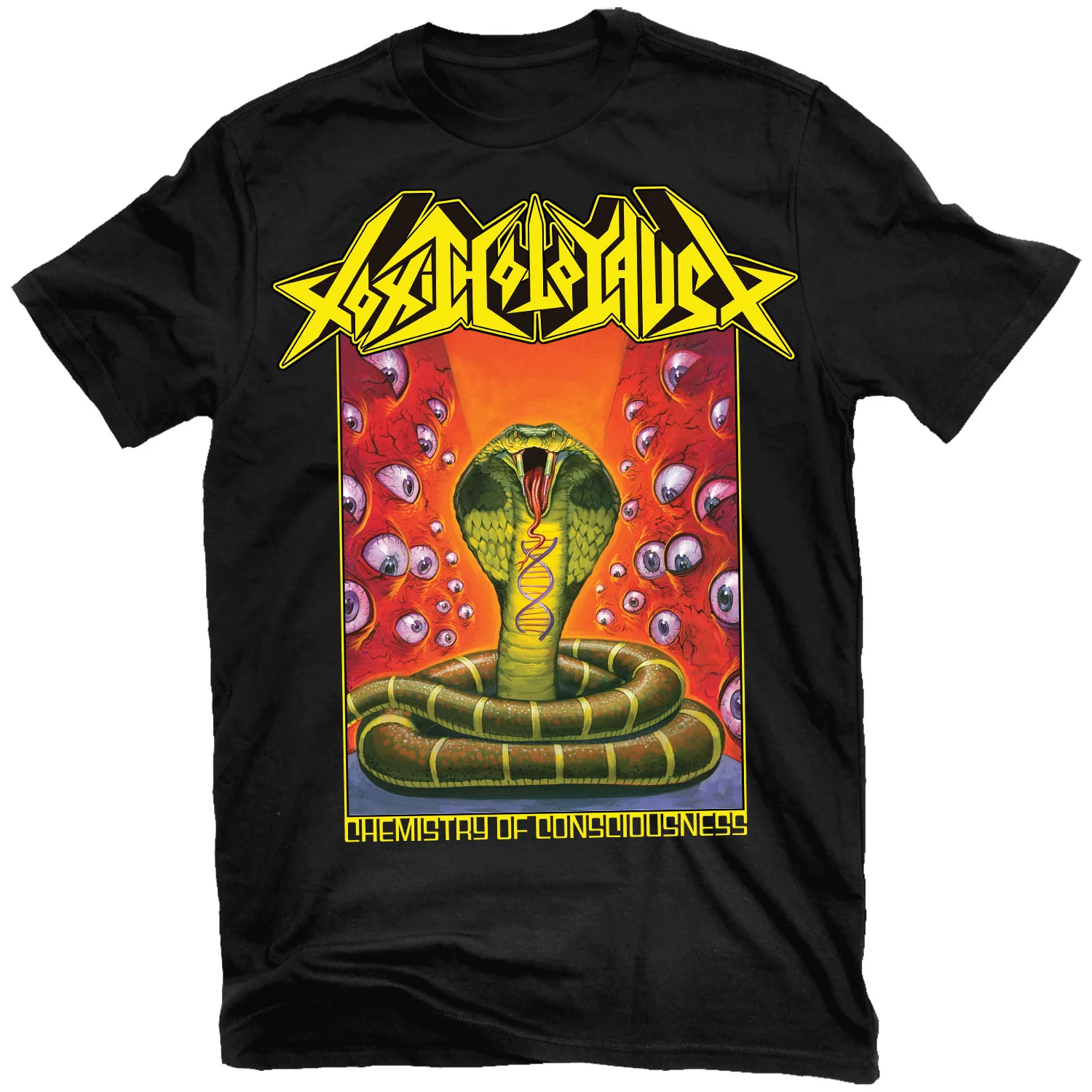 Toxic Holocaust "Chemistry of Consciousness Album Art (Black)" T-Shirt